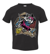Load image into Gallery viewer, Break Dance Panda Hip Hop T Shirts toddler black