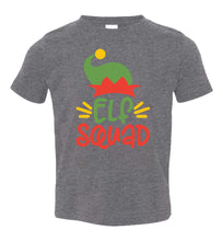 Load image into Gallery viewer, Elf Squad Christmas Shirts toddler gray