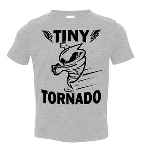 Tiny Tornado Funny Kids Shirts toddler heather
