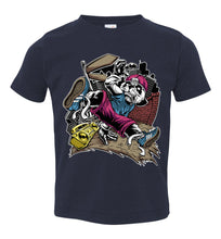 Load image into Gallery viewer, Break Dance Panda Hip Hop T Shirts toddler navy