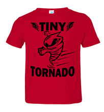 Load image into Gallery viewer, Tiny Tornado Funny Kids Shirts toddler red