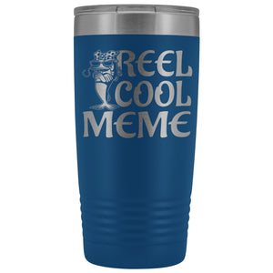 Reel Cool Meme 20oz Tumbler blue
