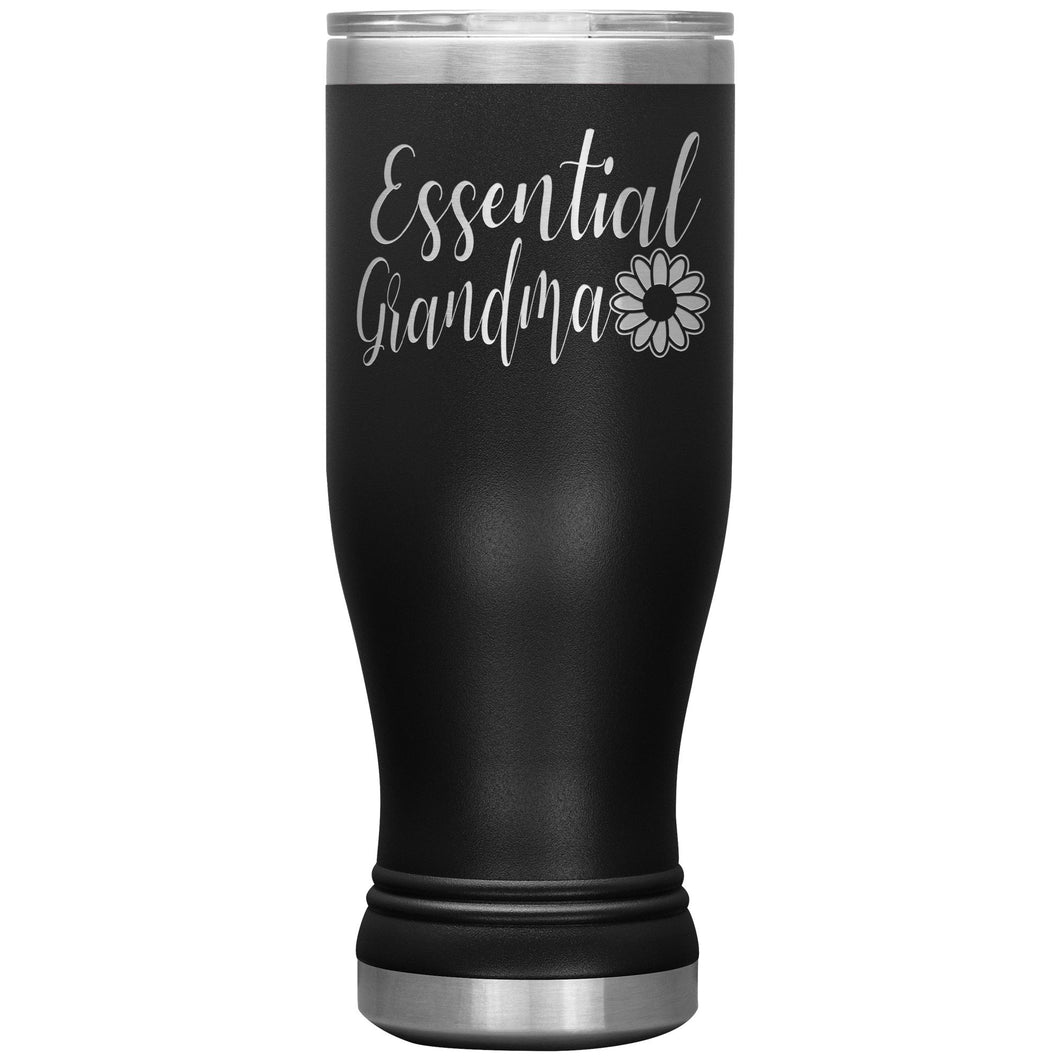 Essential Grandma Tumbler Cup, Grandma Gift Idea black