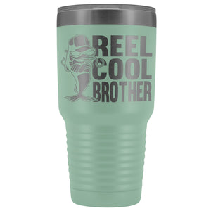 Reel Cool Brother 30oz.Tumblers Brothers Travel Coffee Mug teal