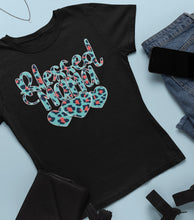 Load image into Gallery viewer, Blessed Mama Leopard Print Mom Shirt