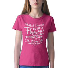 Load image into Gallery viewer, Crazy Enough To Love It! Cheer Flyer T Shirt