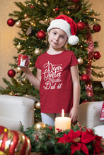 Load image into Gallery viewer, Dear Santa My Brother Did It Christmas Brother Shirts