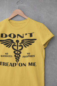 Don't Tread On Me No Vaccine Mandates Shirt Anti-Vaxxer T-Shirt 2