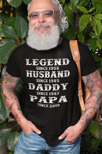 Legend Since Papa T Shirts