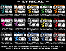 Load image into Gallery viewer, My Favorite Dancer Calls Me lyrical color options