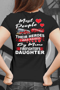 My Hero Firefighter Daughter Shirt