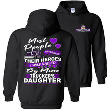 Load image into Gallery viewer, My Hero Truckers Daughter Hoodies pullover