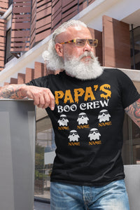 Papa's Boo Crew Papa Halloween Shirt