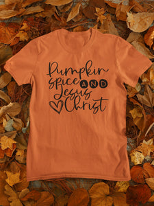 Pumpkin spice and Jesus Christ T-Shirt