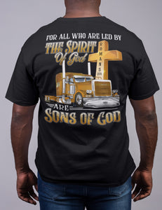 Christian Trucker Shirts, Sons Of God, Trucker Gifts