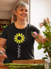 Load image into Gallery viewer, Sunflower Nana Shirt mock up