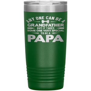 Very Special Papa 20oz Insulated Tumbler green
