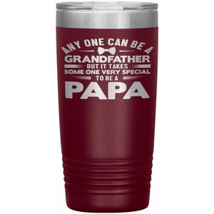 Very Special Papa 20oz Insulated Tumbler maroon
