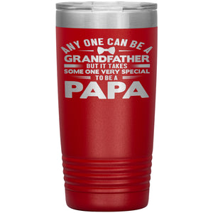 Very Special Papa 20oz Insulated Tumbler red