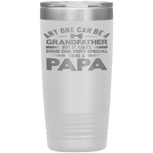 Very Special Papa 20oz Insulated Tumbler white