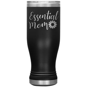 Essential Mom Tumbler Cup black