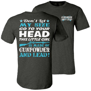 Gunpowder And Lead Funny Cowgirl T Shirts country girl shirt dk heather