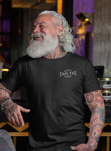 Load image into Gallery viewer, Papa The Man The Myth The Bad Influence Funny Papa Shirt logo