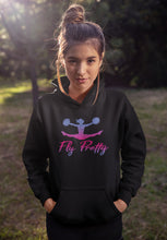 Load image into Gallery viewer, Fly Pretty Cheer Flyer Cheer Hoodies mock up