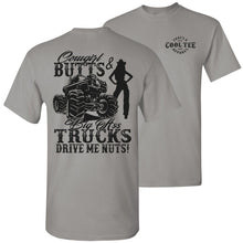 Load image into Gallery viewer, Cowgirl Butts &amp; Big Ass Trucks Country Cowboy T Shirt gravel