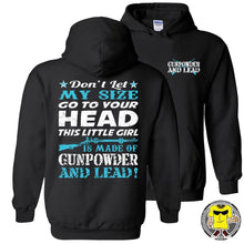 Load image into Gallery viewer, Gunpowder And Lead Hoodies for women pullover black