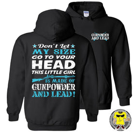 Gunpowder And Lead Hoodies for women pullover black