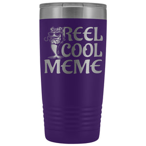 Reel Cool Meme 20oz Tumbler purple