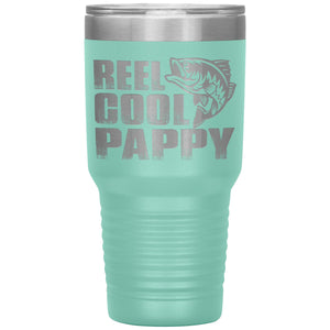 Reel Cool Pappy Fishing Pappy 30oz Tumbler teal
