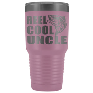 Reel Cool Uncle 30oz. Tumblers Uncle Travel Mug light purple
