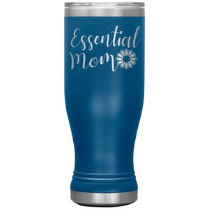Essential Mom Tumbler Cup blue