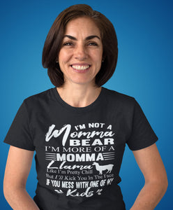 Momma Llama Shirt | Funny Mom Shirts | Momma Bear Shirt mock up