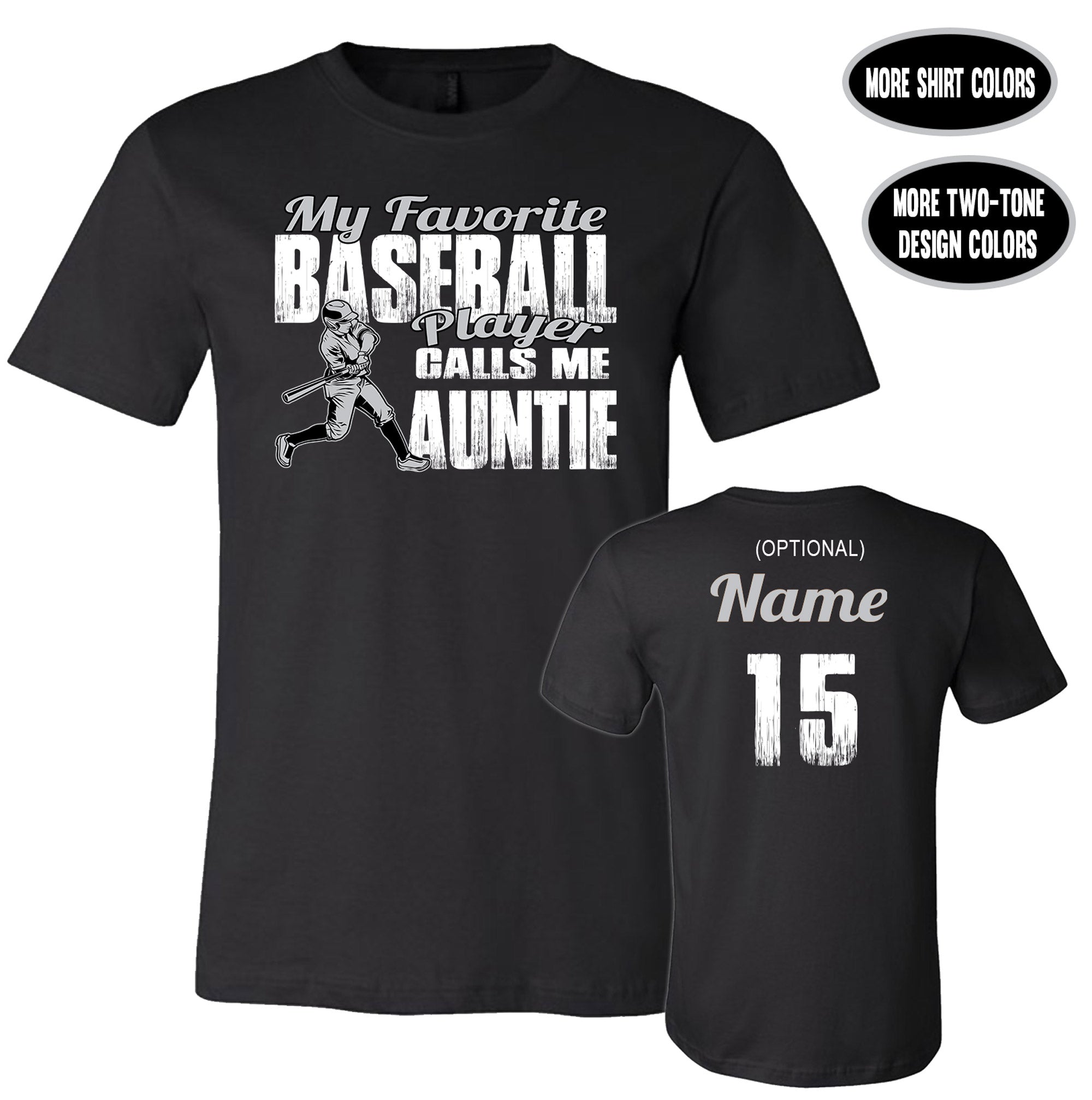 My Favorite Softball Player Calls Me Auntie Funny Aunt T-Shirt My Favorite Softball Player Calls Me Auntie Funny Aunt T-Shirt