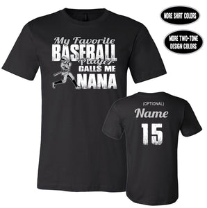 Baseball Nana Shirts, My Favorite Baseball Player Calls Me Nana