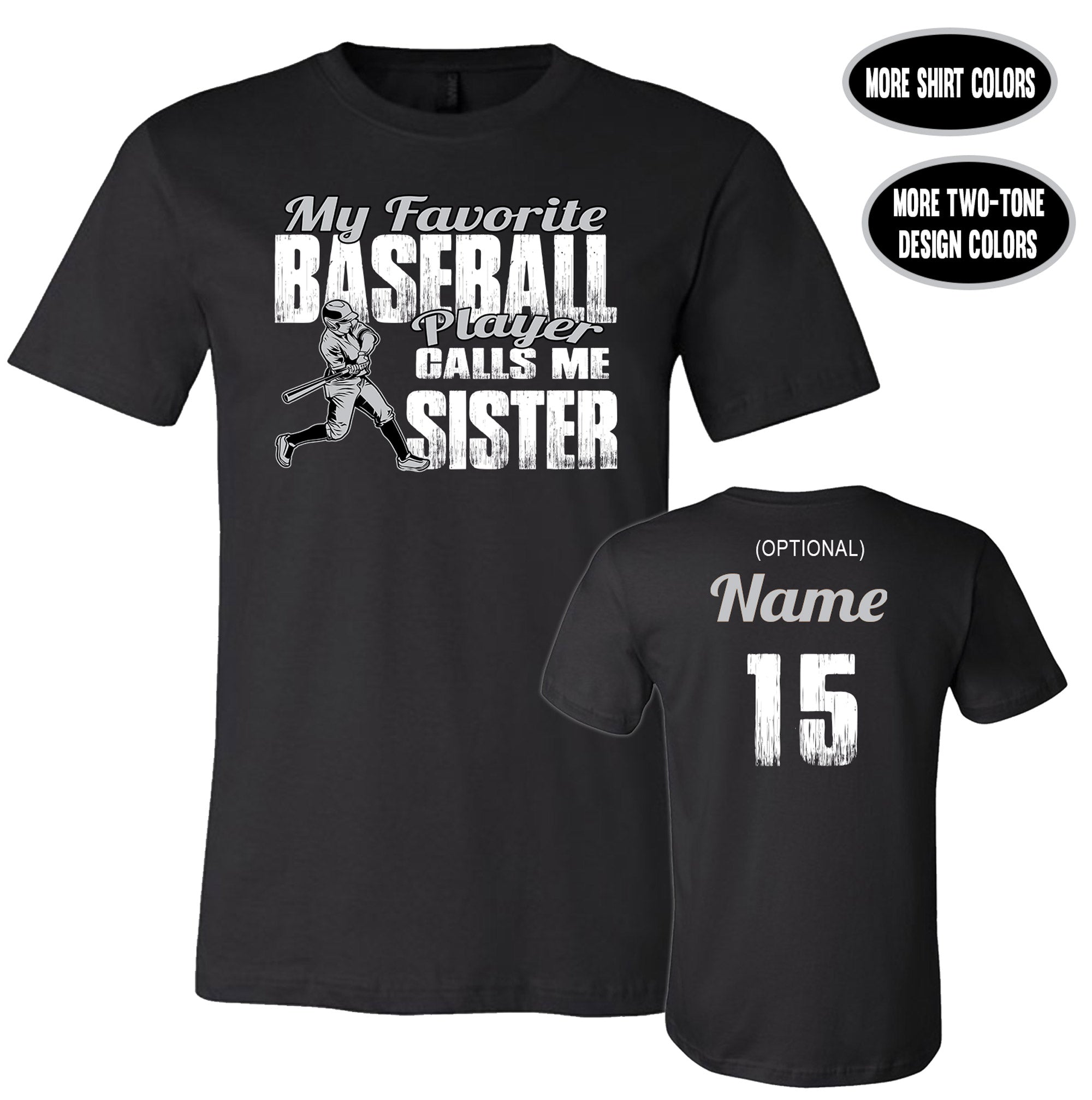 Baseball Sister Shirts