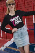 Load image into Gallery viewer, My Favorite Cheerleader Calls Me Auntie Cheer Aunt Long Sleeve T Shirts mock up