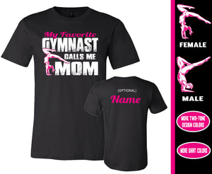 Gymnastics Mom Shirt | My Favorite Gymnast Calls Me Mom