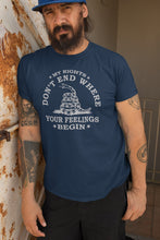 Load image into Gallery viewer, My Rights Don&#39;t End Where Your Feelings Begin T shirt