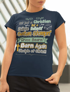 Not Just A Christian Quote T Shirts