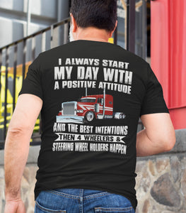 4 Wheelers And Steering Wheel Holders Funny Trucker Shirts