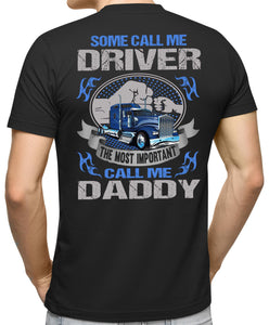 Some Call Me Driver Trucker Dad Shirt 2 mock up