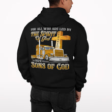 Load image into Gallery viewer, Christian Trucker Hoodie, Sons Of God