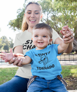 Tiny Tornado Funny Kids Shirts