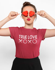 Jesus T Shirts True Love red sales