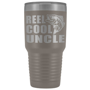 Reel Cool Uncle 30oz. Tumblers Uncle Travel Mug pewter