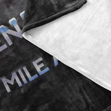 Load image into Gallery viewer, Living Between The Lines Trucker Fleece Blanket